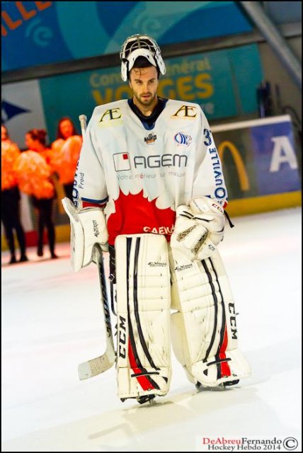 Photo hockey match Epinal  - Caen  le 25/10/2014