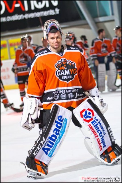 Photo hockey match Epinal  - Caen  le 25/10/2014