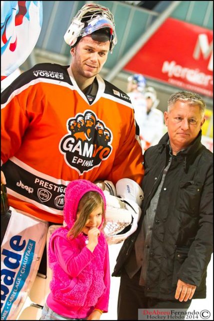 Photo hockey match Epinal  - Caen  le 25/10/2014