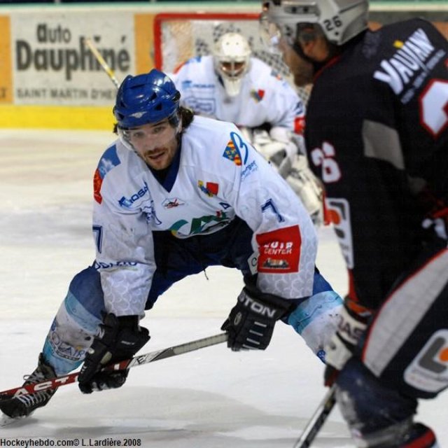 Photo hockey match Grenoble  - Dijon  le 26/12/2008