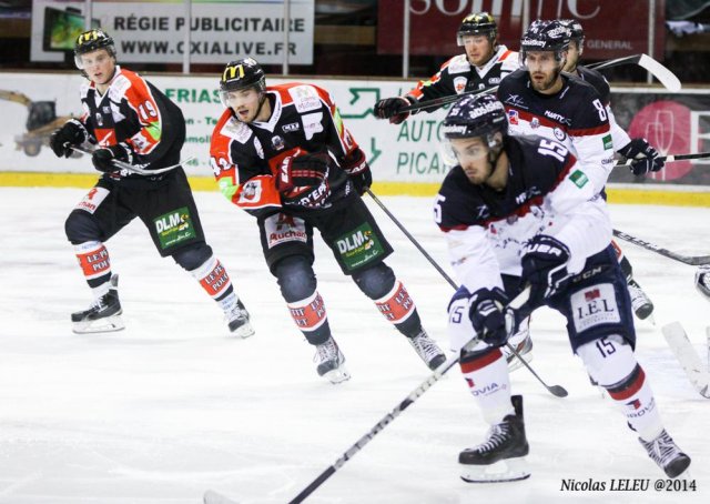 Photo hockey match Amiens  - Angers  le 25/10/2014