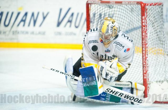 Photo hockey match Grenoble  - Rouen le 24/10/2014