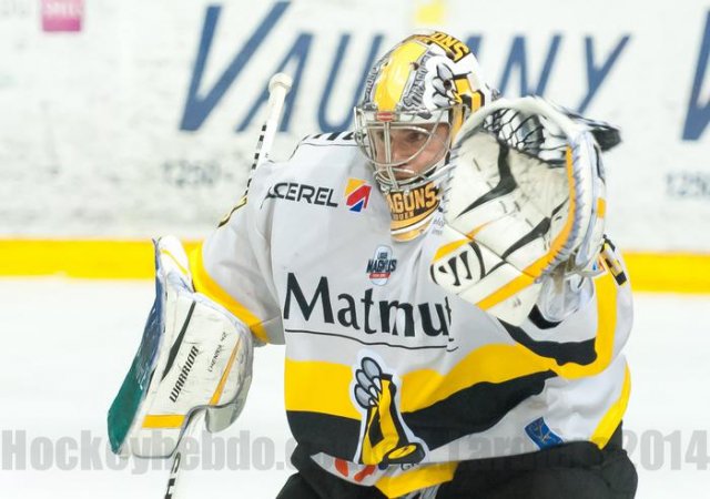 Photo hockey match Grenoble  - Rouen le 24/10/2014