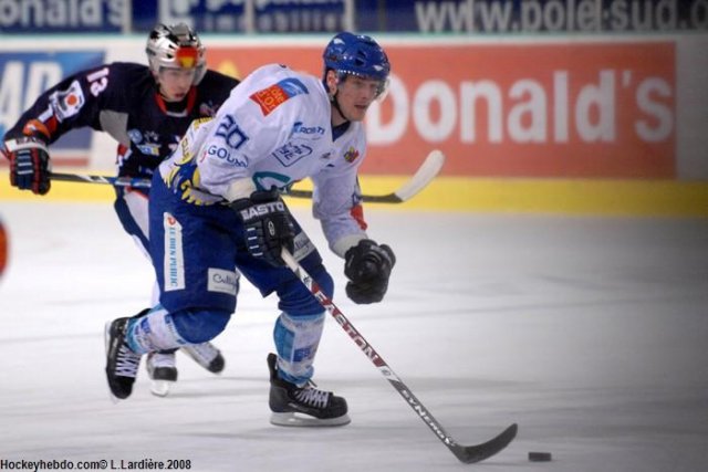 Photo hockey match Grenoble  - Dijon  le 26/12/2008