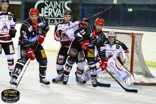 Photo hockey match Mont-Blanc - Mulhouse le 25/10/2014