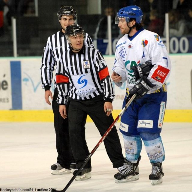 Photo hockey match Grenoble  - Dijon  le 26/12/2008