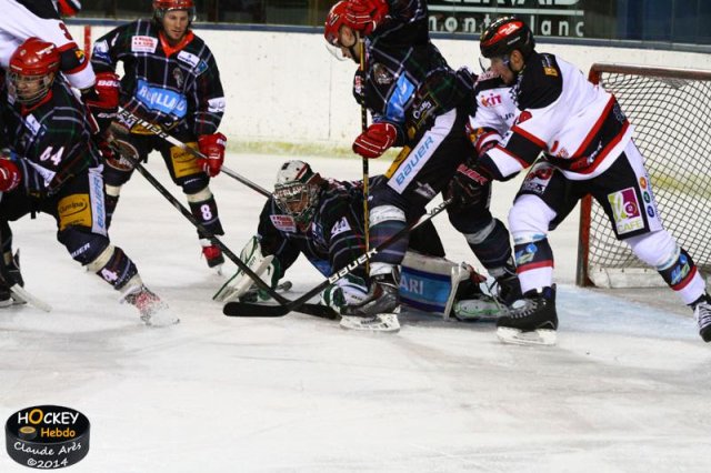 Photo hockey match Mont-Blanc - Mulhouse le 25/10/2014