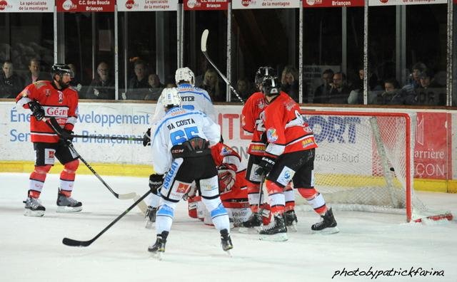 Photo hockey match Briançon  - Gap  le 25/10/2014