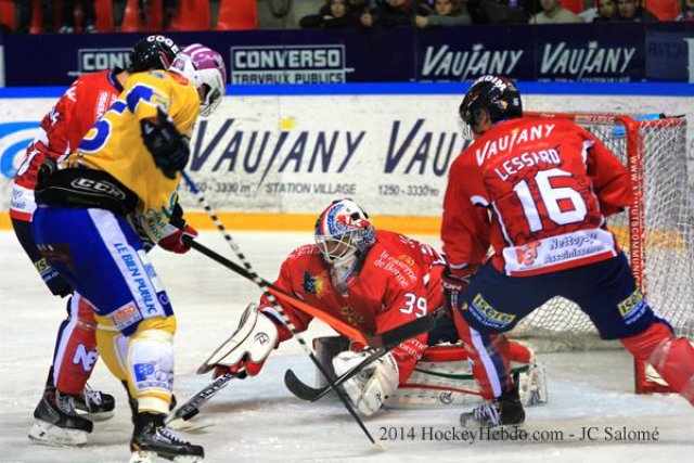 Photo hockey match Grenoble  - Dijon  le 28/10/2014
