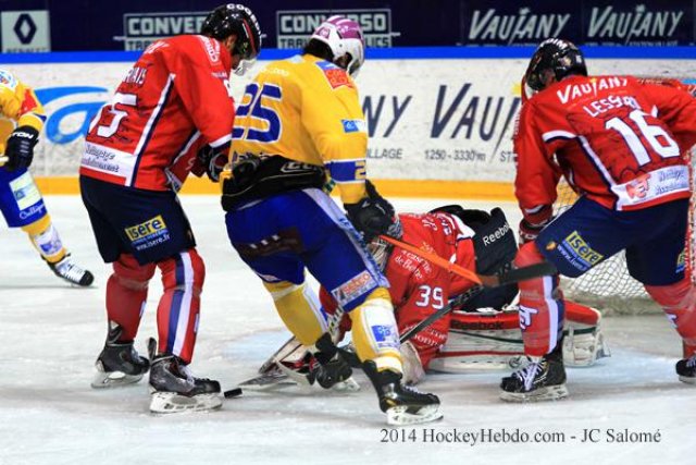 Photo hockey match Grenoble  - Dijon  le 28/10/2014