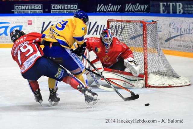 Photo hockey match Grenoble  - Dijon  le 28/10/2014