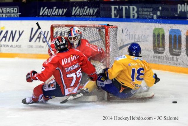 Photo hockey match Grenoble  - Dijon  le 28/10/2014
