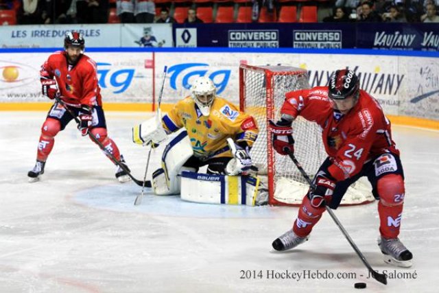 Photo hockey match Grenoble  - Dijon  le 28/10/2014