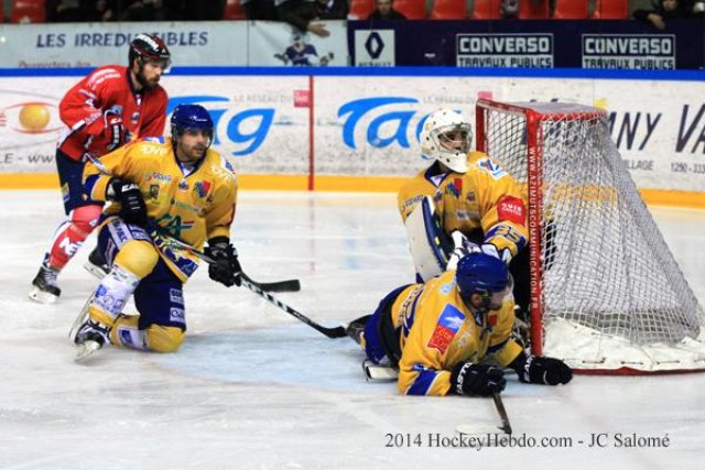 Photo hockey match Grenoble  - Dijon  le 28/10/2014