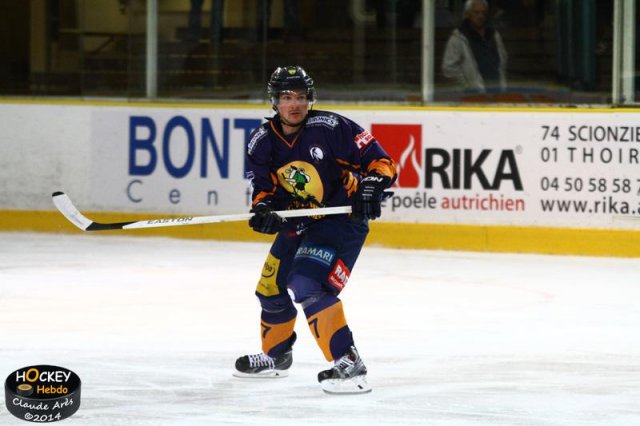 Photo hockey match Chamonix  - Gap  le 28/10/2014