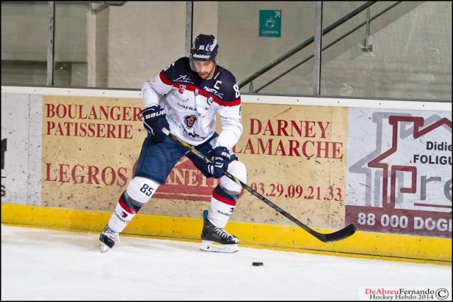 Photo hockey match Epinal  - Angers  le 28/10/2014