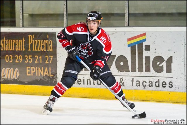 Photo hockey match Epinal  - Angers  le 28/10/2014