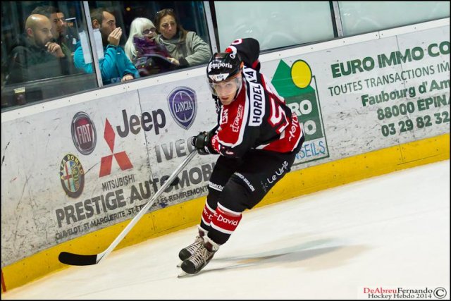 Photo hockey match Epinal  - Angers  le 28/10/2014