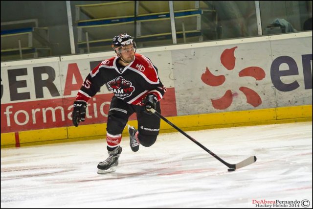 Photo hockey match Epinal  - Angers  le 28/10/2014