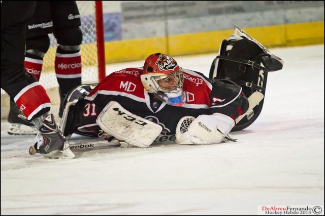 Photo hockey match Epinal  - Angers  le 28/10/2014