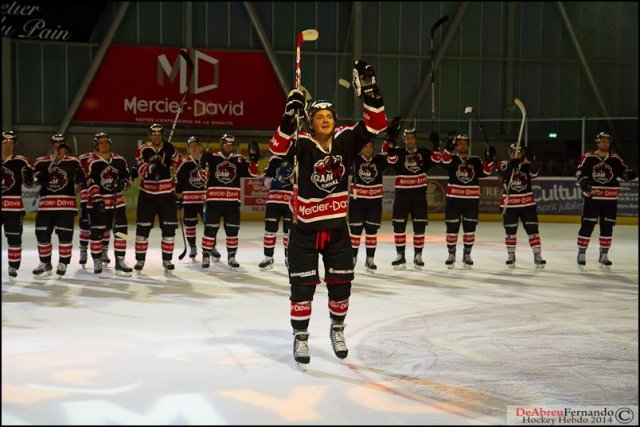 Photo hockey match Epinal  - Angers  le 28/10/2014
