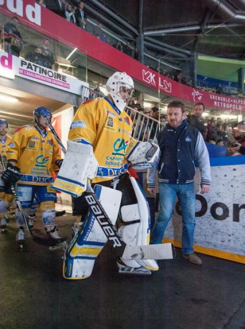 Photo hockey match Grenoble  - Dijon  le 28/10/2014