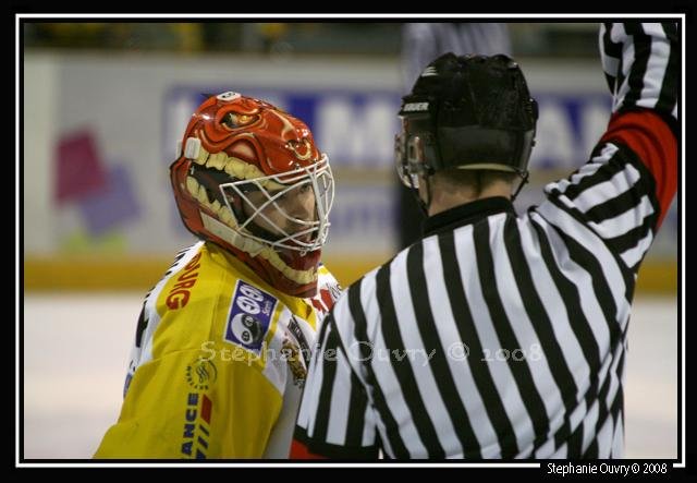 Photo hockey match Rouen - Strasbourg  le 26/12/2008