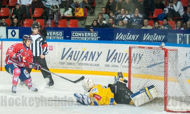 Photo hockey match Grenoble  - Dijon  le 28/10/2014