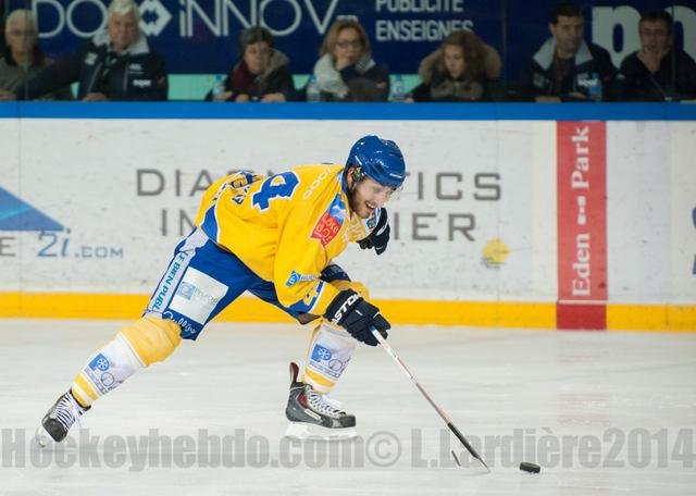 Photo hockey match Grenoble  - Dijon  le 28/10/2014