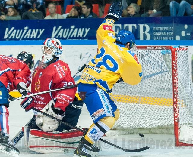 Photo hockey match Grenoble  - Dijon  le 28/10/2014