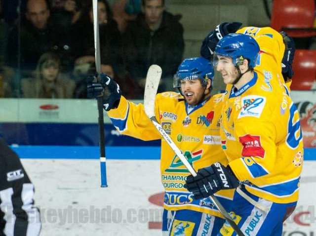 Photo hockey match Grenoble  - Dijon  le 28/10/2014