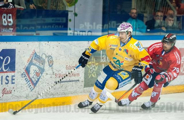 Photo hockey match Grenoble  - Dijon  le 28/10/2014