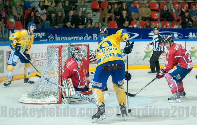 Photo hockey match Grenoble  - Dijon  le 28/10/2014