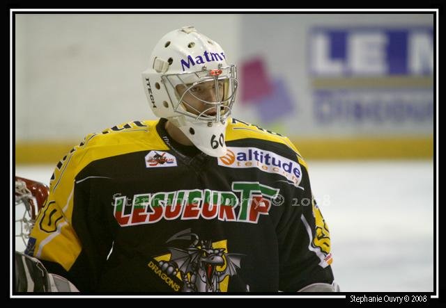 Photo hockey match Rouen - Strasbourg  le 26/12/2008