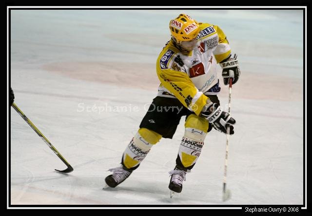 Photo hockey match Rouen - Strasbourg  le 26/12/2008