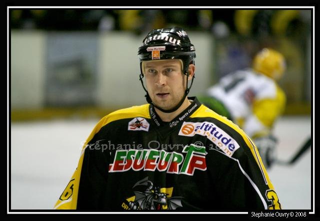 Photo hockey match Rouen - Strasbourg  le 26/12/2008
