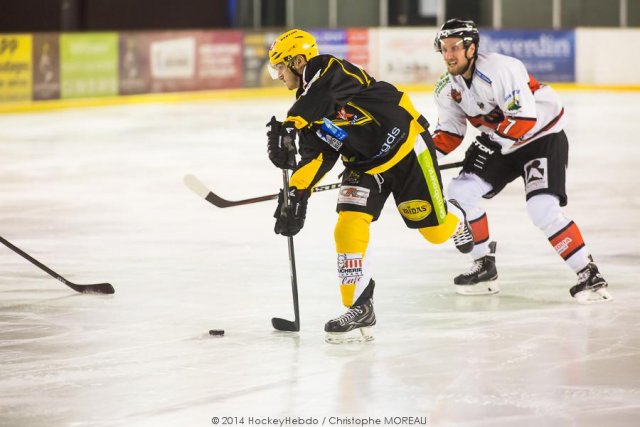Photo hockey match Strasbourg  - Briançon  le 01/11/2014