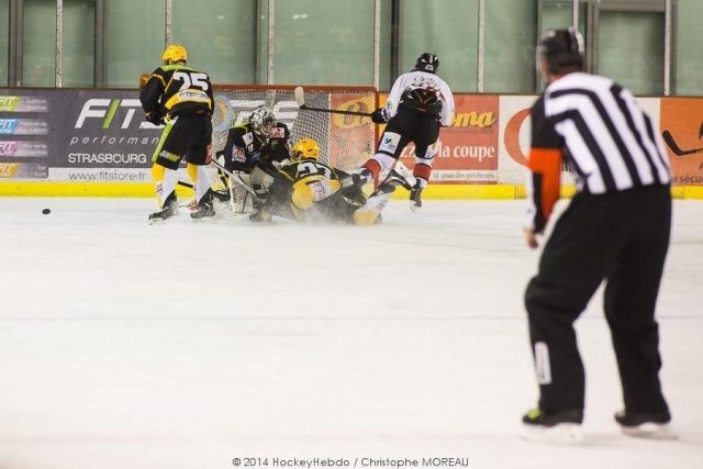 Photo hockey match Strasbourg  - Briançon  le 01/11/2014