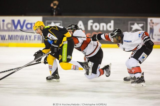 Photo hockey match Strasbourg  - Briançon  le 01/11/2014