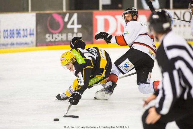 Photo hockey match Strasbourg  - Briançon  le 01/11/2014
