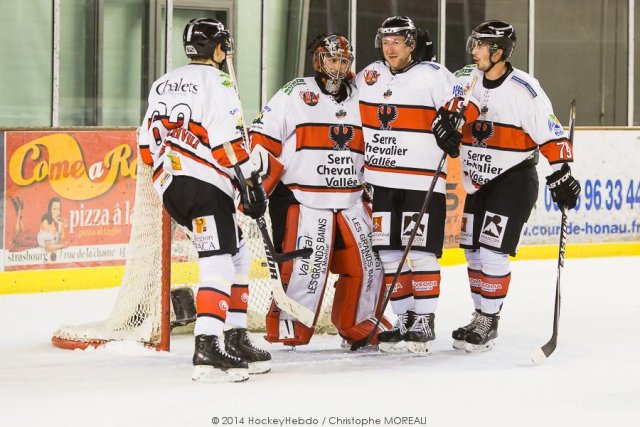 Photo hockey match Strasbourg  - Briançon  le 01/11/2014