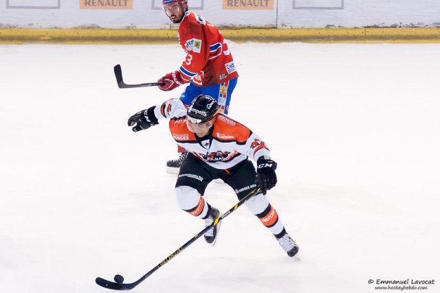 Photo hockey match Lyon - Epinal  le 01/11/2014