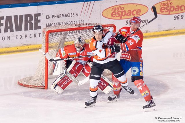 Photo hockey match Lyon - Epinal  le 01/11/2014