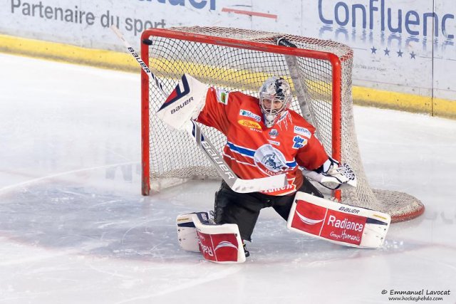 Photo hockey match Lyon - Epinal  le 01/11/2014