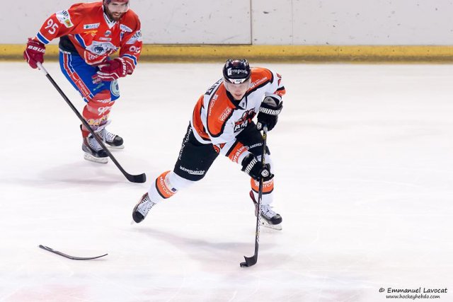 Photo hockey match Lyon - Epinal  le 01/11/2014