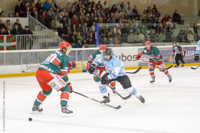Photo hockey match Anglet - Tours  le 01/11/2014
