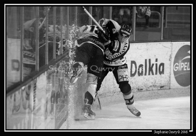 Photo hockey match Rouen - Strasbourg  le 26/12/2008