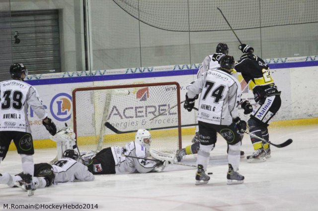 Photo hockey match Rouen - Brest  le 01/11/2014