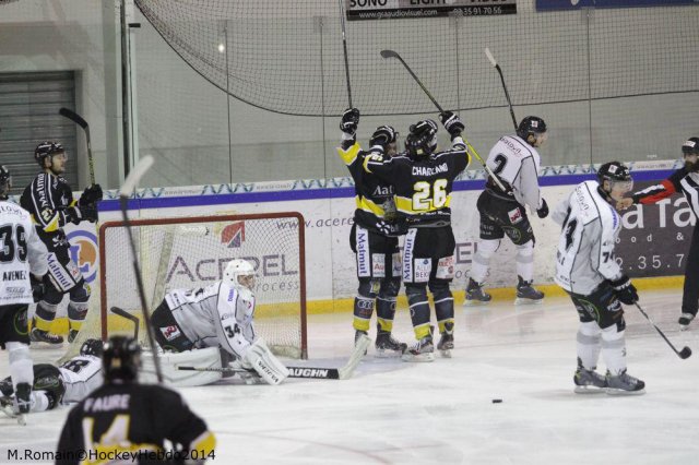Photo hockey match Rouen - Brest  le 01/11/2014