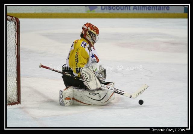 Photo hockey match Rouen - Strasbourg  le 26/12/2008